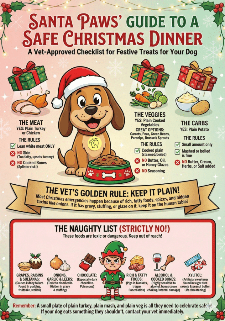 Dog Christmas Dinner